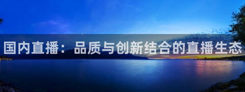 雨燕直播体育无插件免费直播：国内直播：品质与创新结合的直播生态